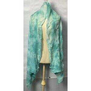 Avenue 9 Embroidered Wrap Scarf Size 30”x80”